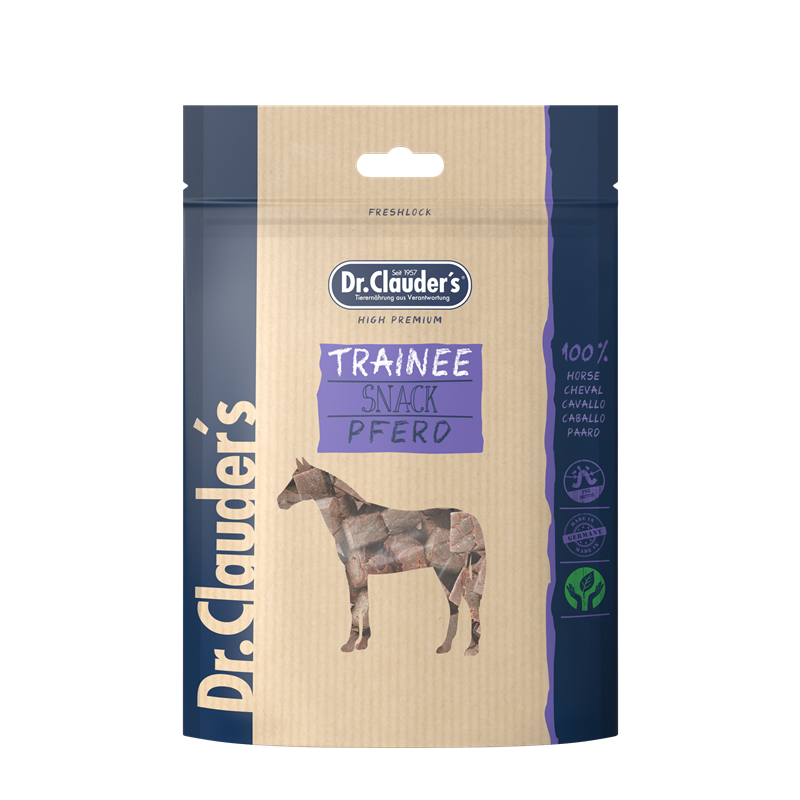 Dr.Clauder´s Trainee Snack Pferdefleisch 80 g