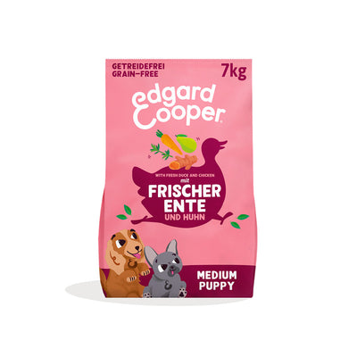 Edgard & Cooper Dog Ente & Huhn Junior 7 kg