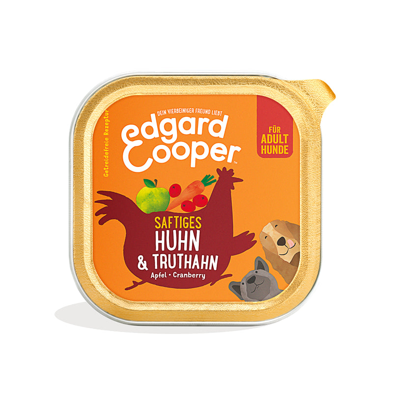 Edgard & Cooper Dog Huhn & Pute Adult 150 g