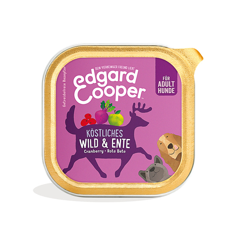 Edgard & Cooper Dog Wild & Ente Adult 150 g