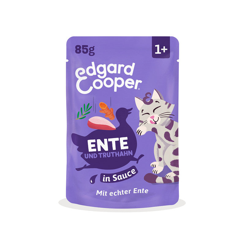 Edgard & Cooper Ente & Truthahn in Sauce 85 g