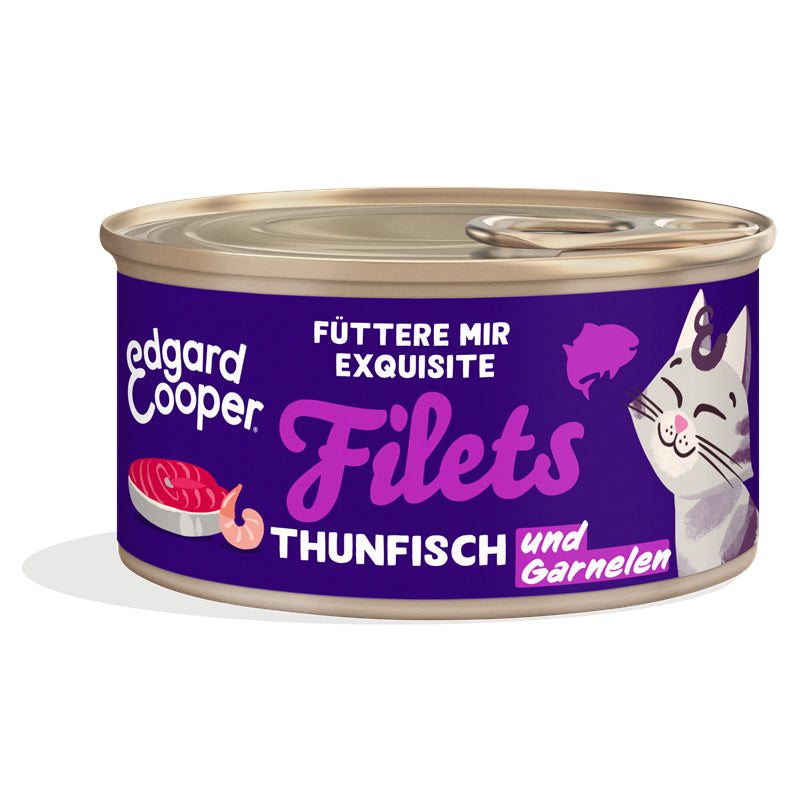 Edgard & Cooper Filets Frischer Thunfisch und Garnele 70 g