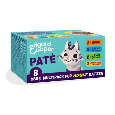 Edgard & Cooper Multipack Paté Adult 8 x 85 g