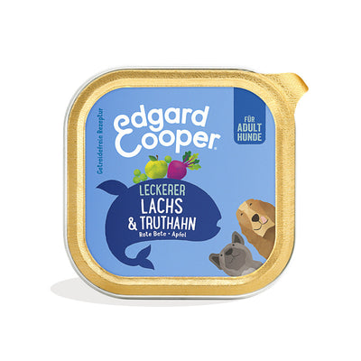 Edgard & Cooper Nassfutter Adult Lachs & Truthahn 150 g