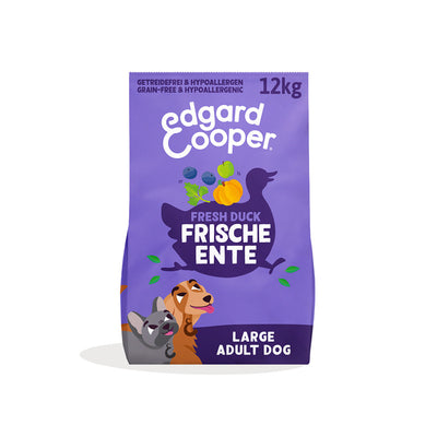Edgard & Cooper Trockenfutter Large Adult Frische Ente 12 kg 1 Stück