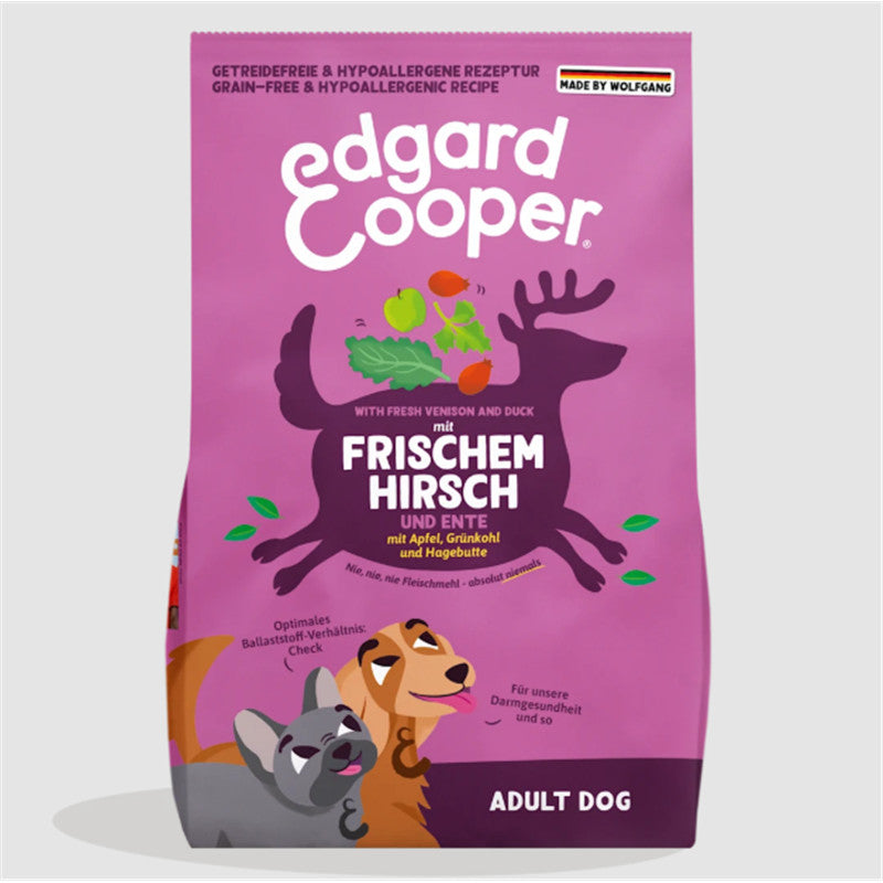 Edgard & Cooper Trockenfutter Small Adult Frischer Hirsch & Ente 700 g