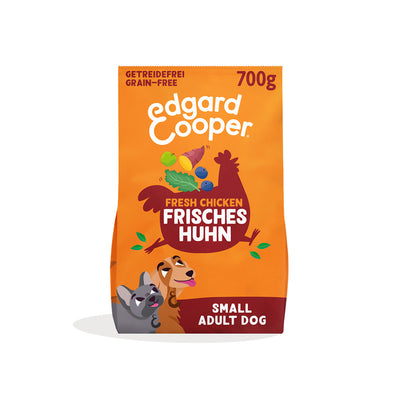 Edgard & Cooper Trockenfutter Small Adult Frisches Huhn 700 g