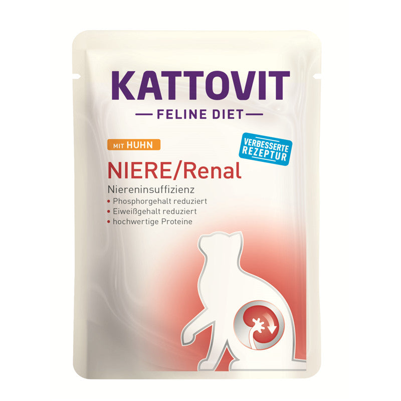 Kattovit PB Feline Diet Niere/Renal Huhn 85 g