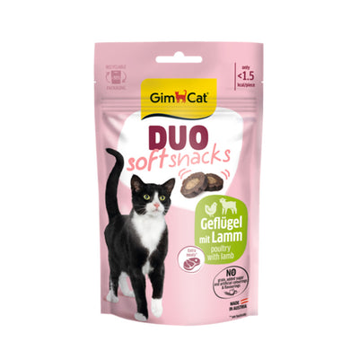 GimCat Duo Soft Snacks Lamm & Geflügel 50 g