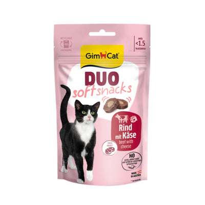 GimCat Duo Soft Snacks Rind & Käse 50 g