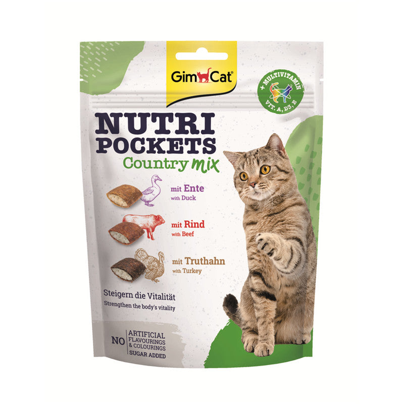 GimCat Nutri Pockets Country-Mix 150 g