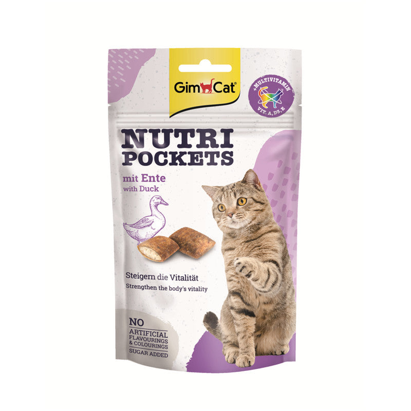 GimCat Nutri Pockets Ente 60g