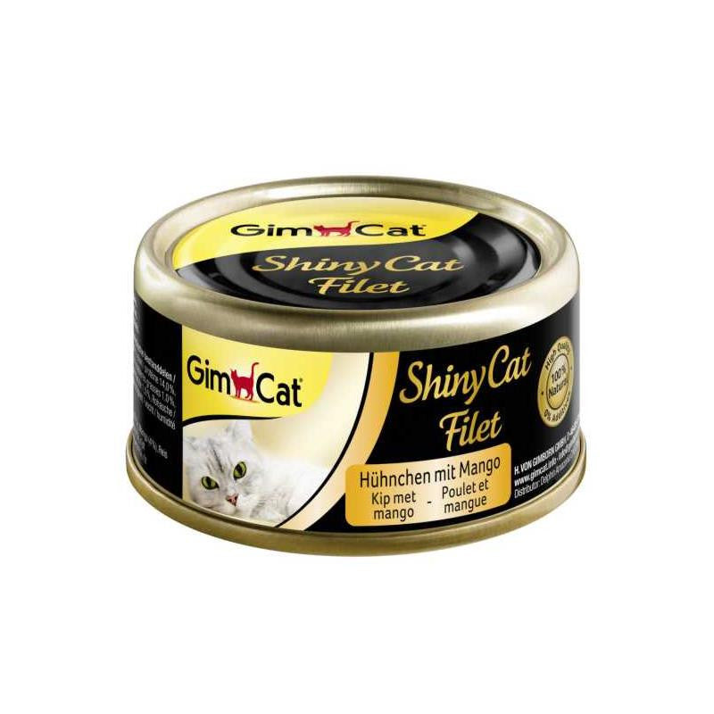 GimCat ShinyCat Filet Hühnchen+Mango 70 g