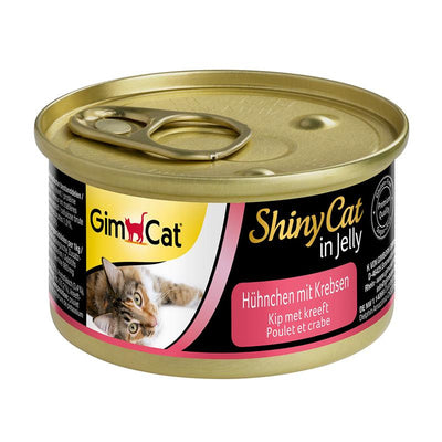 GimCat ShinyCat Hühnchen mit Krebsen 70 g