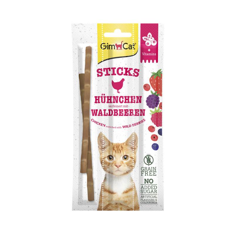 GimCat Sticks Huhn & Beere 3 Stück