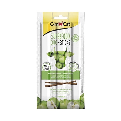 GimCat Superfood Duo-Sticks Rind & Apfel 3 Stück