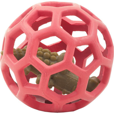 Gitterball diverse Farben mit original Whimzees Kausnack Größe L