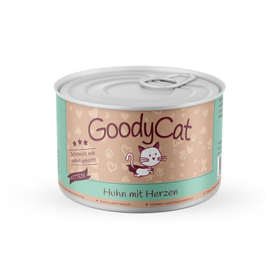GoodyCat Dose Kitten Huhn mit Herzen 180 g