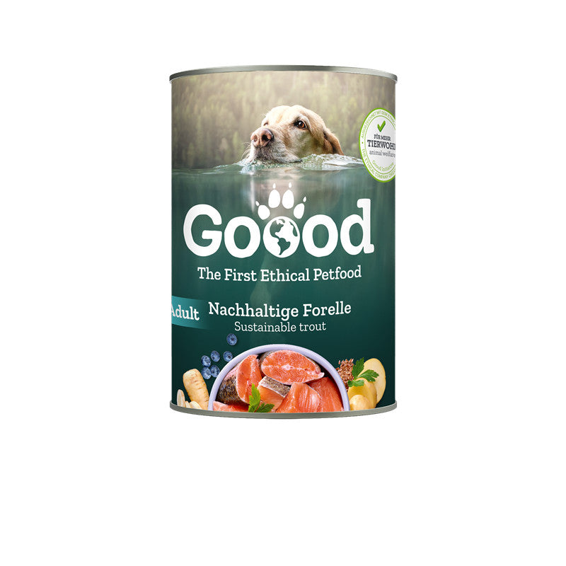 GOOOD Adult Nachhaltige Forelle Dose 400 g