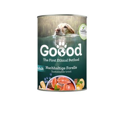 GOOOD Adult Nachhaltige Forelle Dose 400 g