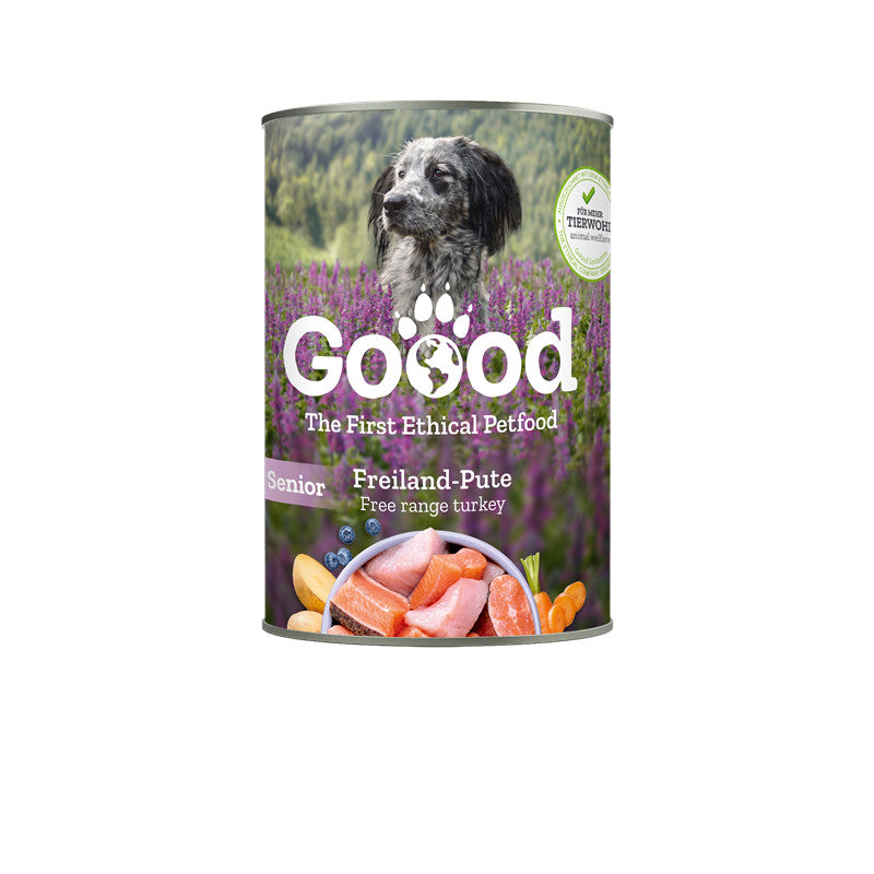 GOOOD Senior Freilandpute & Nachhaltige Forelle Dose 400 g