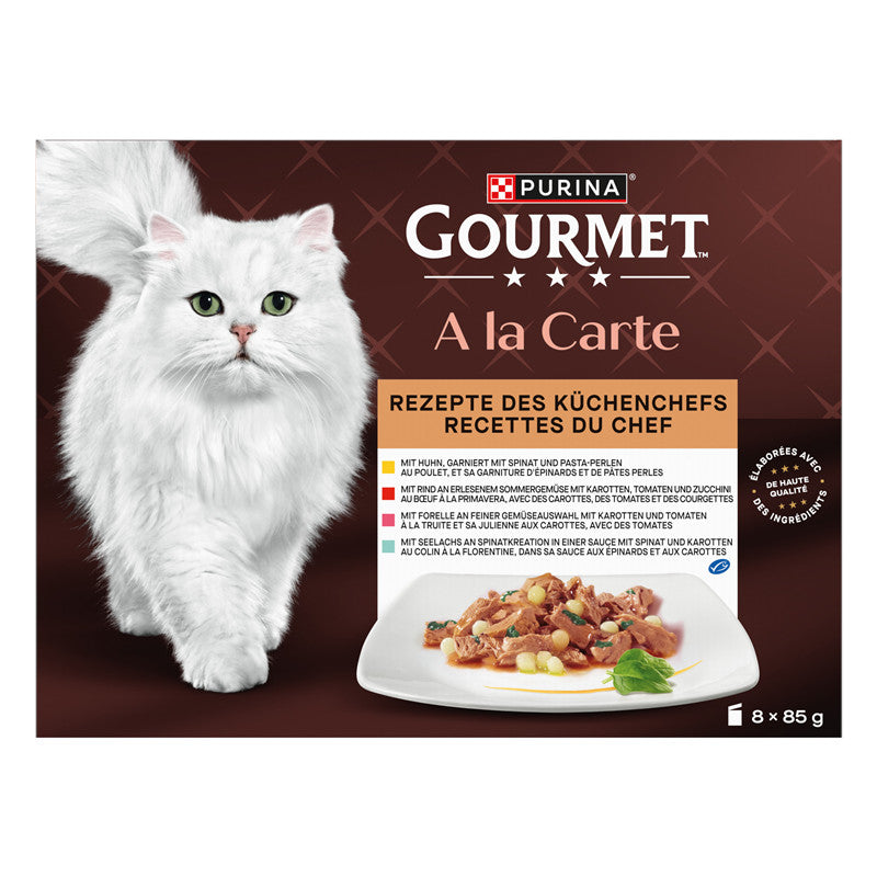 Gourmet Portionsbeutel Multipack.A la Carte Rezepte des Küchenchefs mit Huhn 8x85g 1 Stück