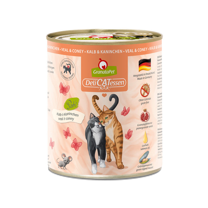 GranataPet DeliCatessen Kalb & Kaninchen 800 g