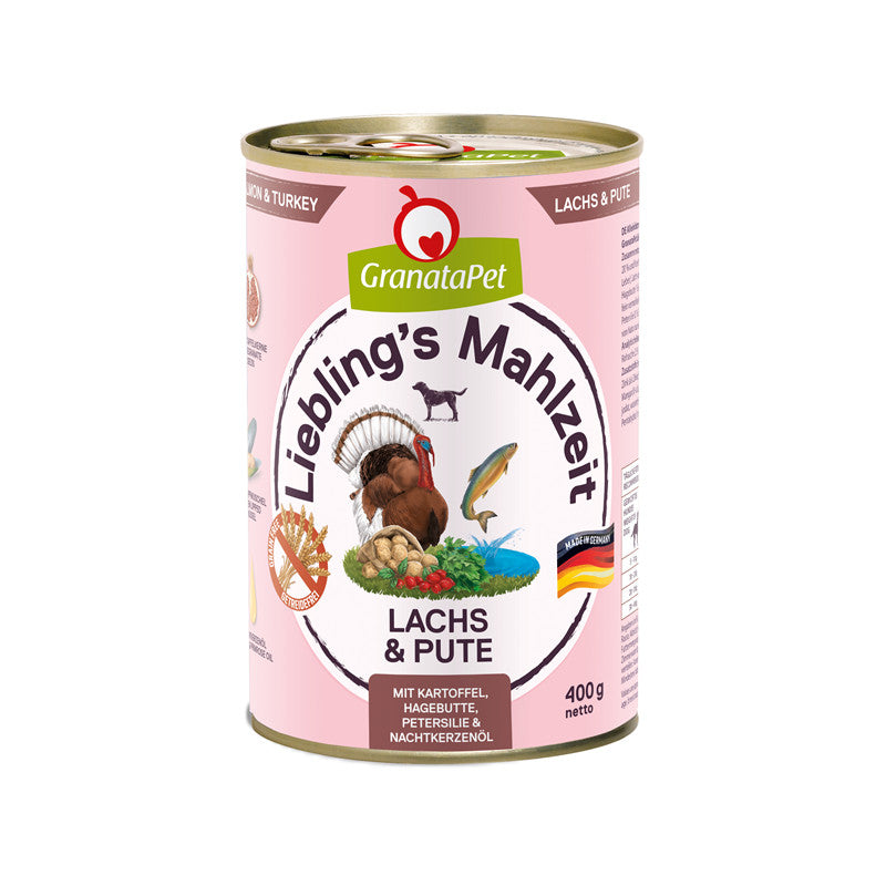 GranataPet Liebling's Mahlzeit Lachs & Pute 400 g