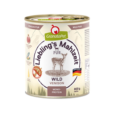 GranataPet Liebling´s Mahlzeit PUR Wild 800 g