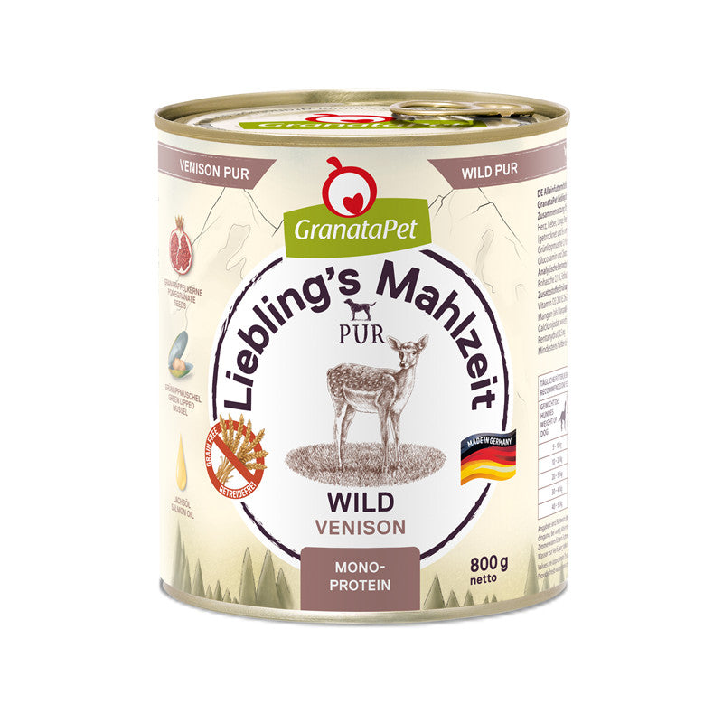 GranataPet Liebling´s Mahlzeit PUR Wild 800 g