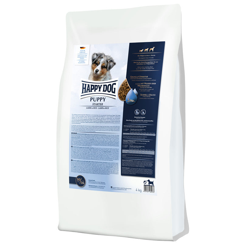 Happy Dog Supreme Young Puppy Starter Lamm & Reis 4 kg