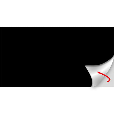 HOBBY Fotorückwandzuschnitt Black 60 x 30 cm