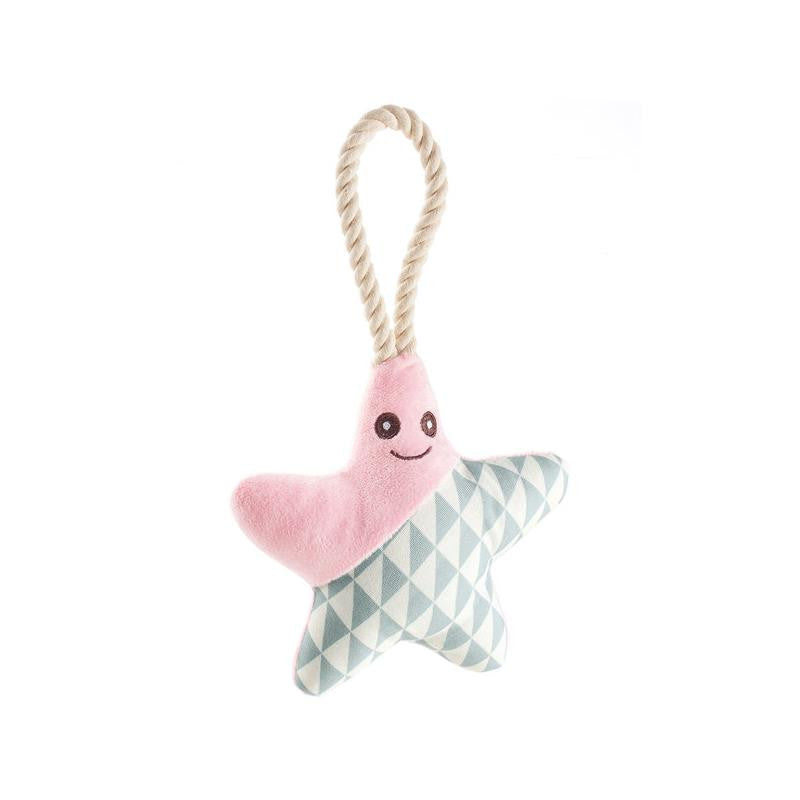 Hundespielzeug Salima Stern 29 cm rosa