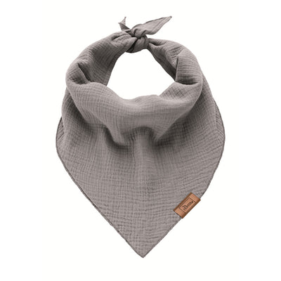 Hunter Dreieckstuch Nola grau M 65 x 33 cm