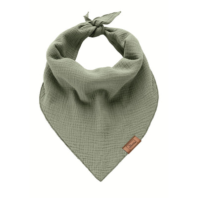 Hunter Dreieckstuch Nola grau S 50 x 25 cm