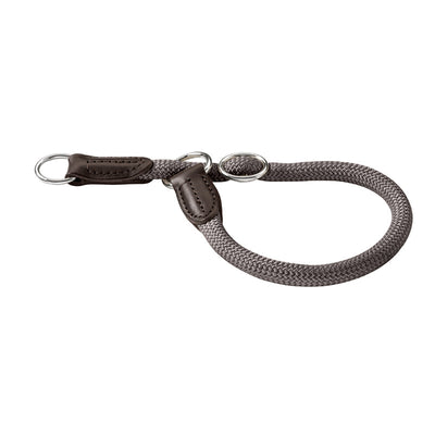 Hunter Dressurhalsung Freestyle grau / 10 mm / M 45 cm