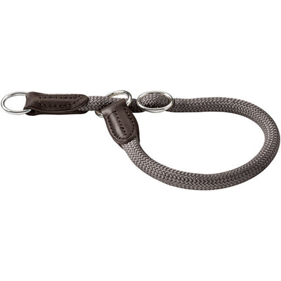 Hunter Dressurhalsung Freestyle grau / 8 mm / S 35 cm