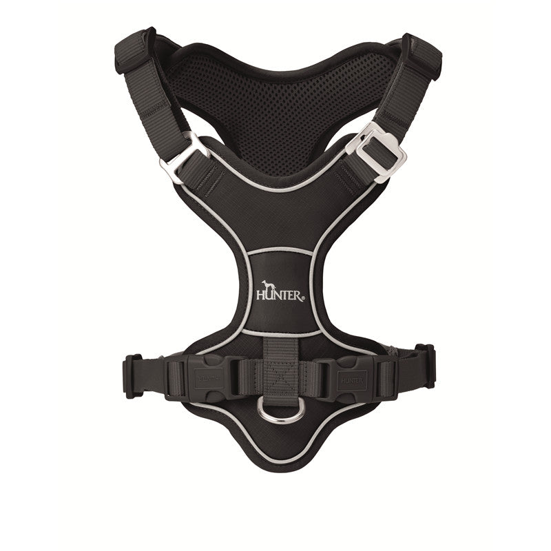 Hunter Geschirr Divo Up Polyester schwarz XS / 34 - 47 cm