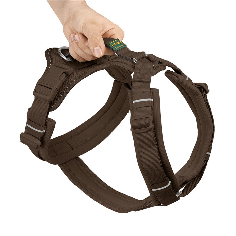 Hunter Geschirr Maldon Up Limited Editon Polyester schokobraun M / 53 - 71 cm