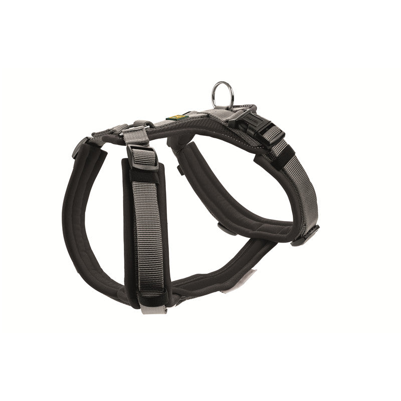 Hunter Geschirr Maldon Up Polyester schwarz/grau 53-71/M