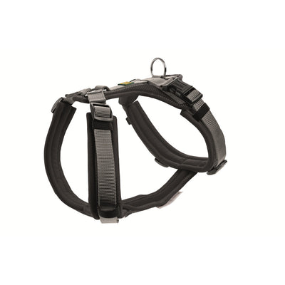 Hunter Geschirr Maldon Up schwarz/grau 34-49/XS