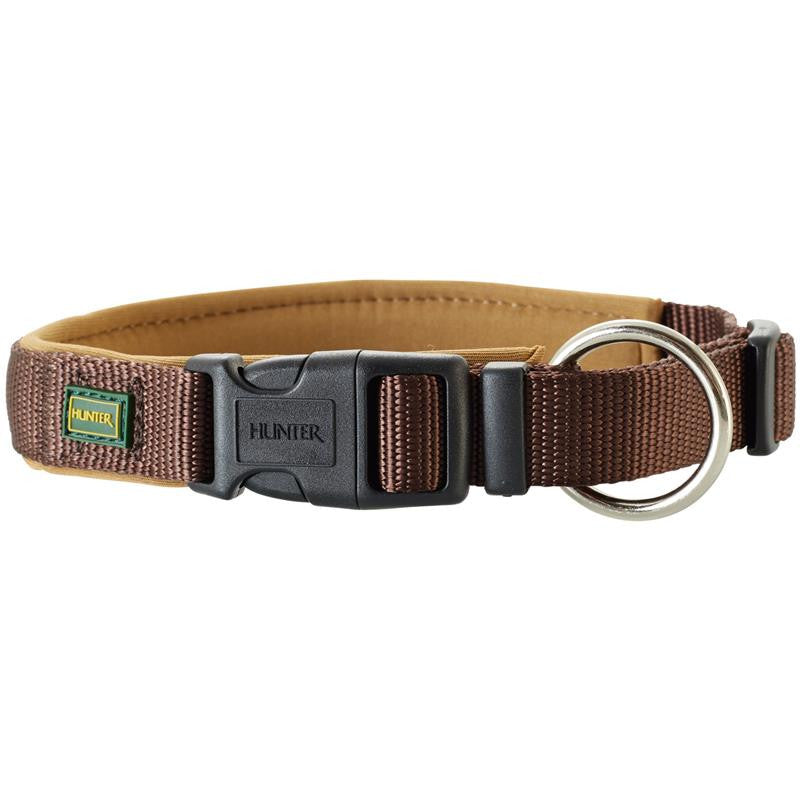 Hunter Halsung Neopren Vario Plus braun/karamel 28-30 cm / 1,5 cm