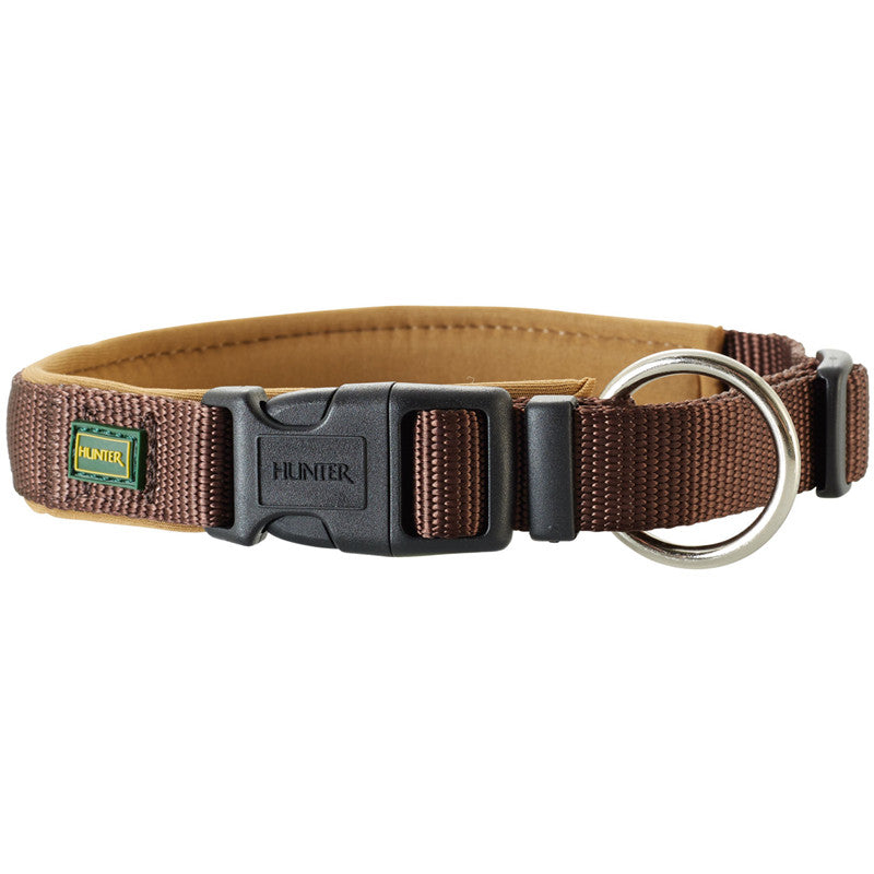 Hunter Halsung Neopren Vario Plus braun/karamel 30-35 cm / 1,5 cm