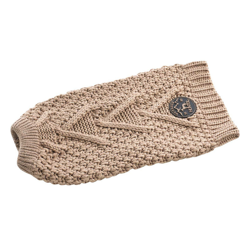 Hunter Hundepullover Malmö beige 35