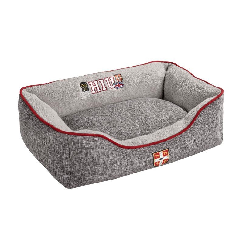 Hunter Hundesofa University grau L 100 x 80 cm