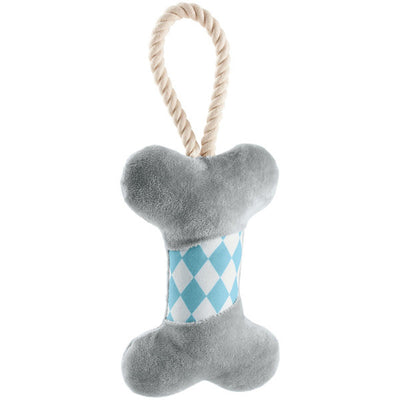 Hunter Hundespielzeug Salima Knochen grau 18 cm