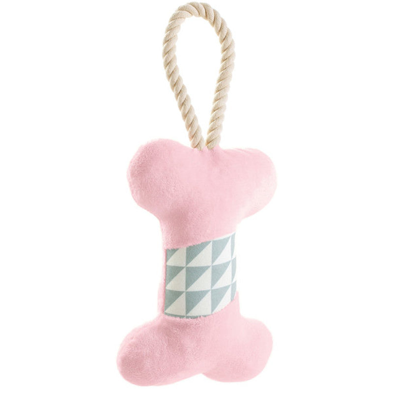 Hunter Hundespielzeug Salima Knochen rosa 18 cm