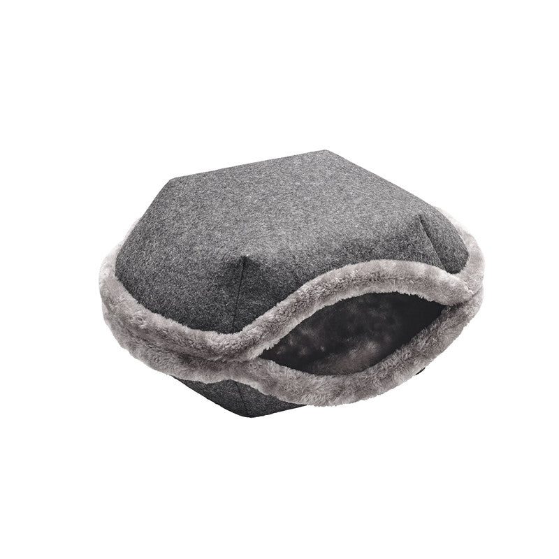 Hunter Katzenhöhle Lugano anthrazit 55 cm