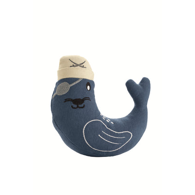 HUNTER Toy Hund Sansibar Kampen Robbe, Baumwolle blau 1 Stück