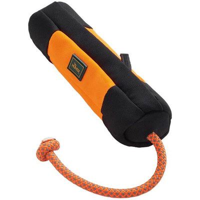 Hunter Trainer Snack Dummy mit Seil orange/schwarz 1 Stück